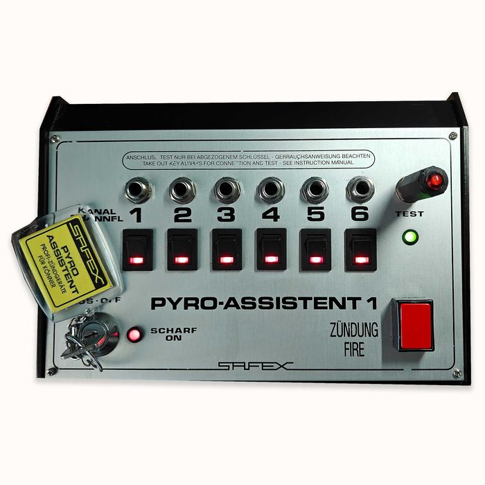 Професионално дистанционно за пиротехника Pyro Assistant 1