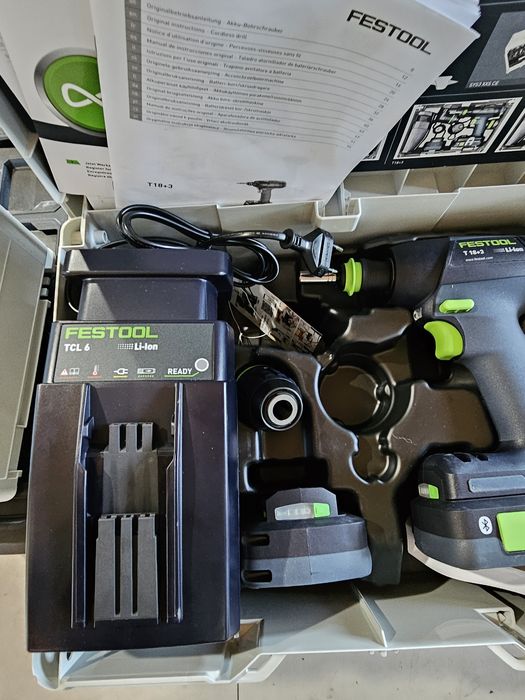 Filetanta festool T18+3 HPC 4,0 l-PLUS