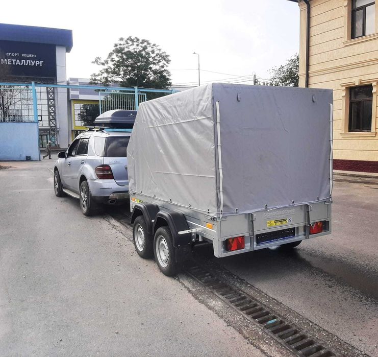 Двухосный прицеп Евротрейлер 7132-16