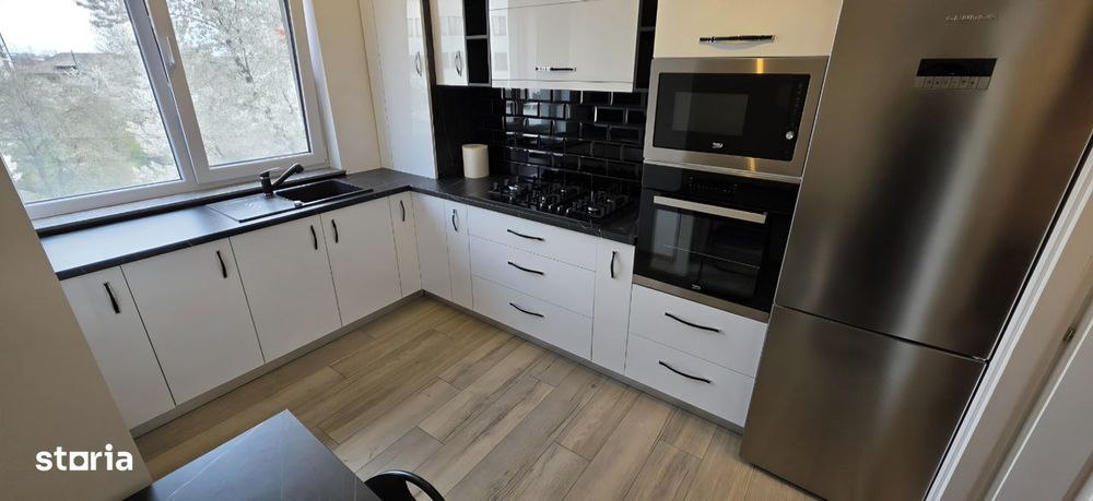 BLOC NOU-BURDUJENI- 3 camere mobilate si utilate complet