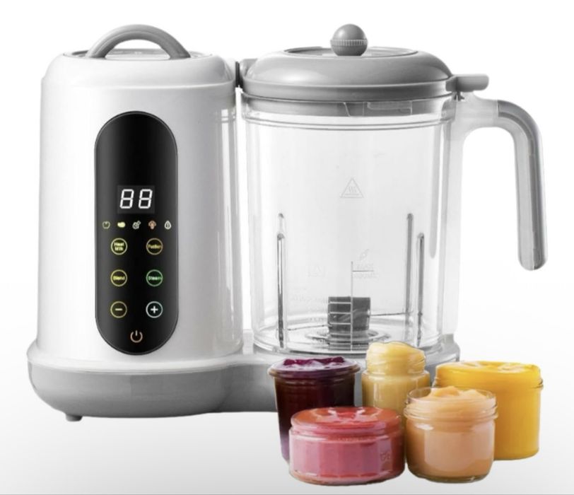 Блендер-пароварка EX BabyCooker белый, серый