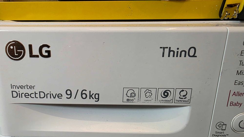 Masina de spalat cu uscator LG 9/6 functionare perfecta