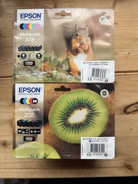 Cartuse imprimanta Epson Multipack 202, 378