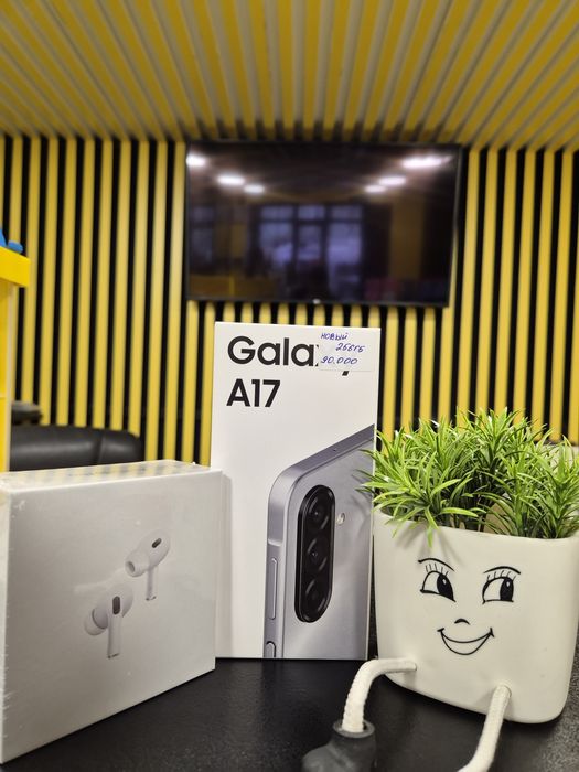 Новый.Samsung A17,256гб