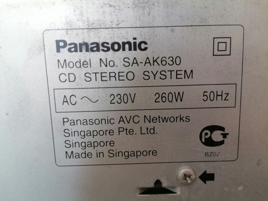 Музыкальный центр Panasonic SA-AK630