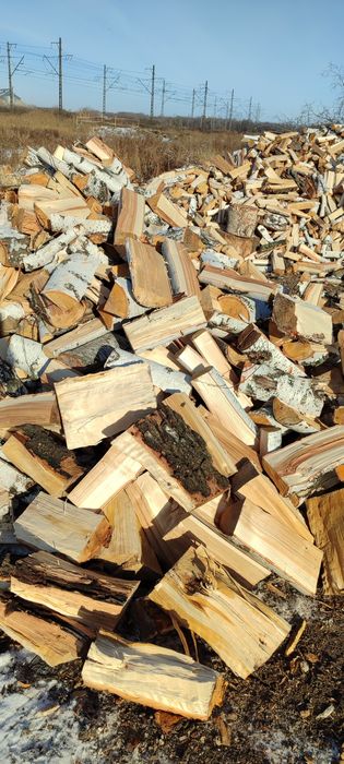 Дрова Колотые Швырок кубами.