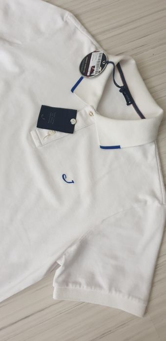 Jacob Cohen Pique Cotton Mens Size M / L НОВО! ОРИГИНАЛ! Мъжка Тениска!
