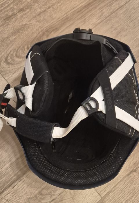 Cască de schi Uvex P1us 2.0 - albastru  închis / 52-55cm