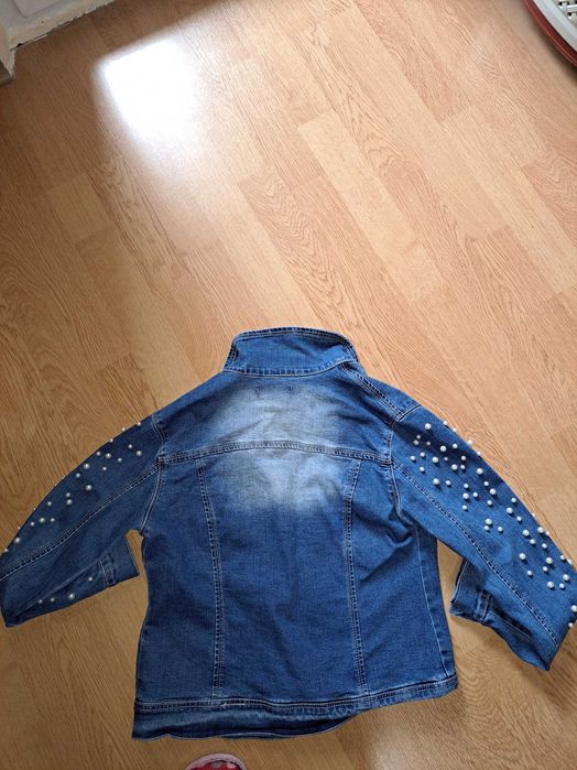 Дънково яке за момиче