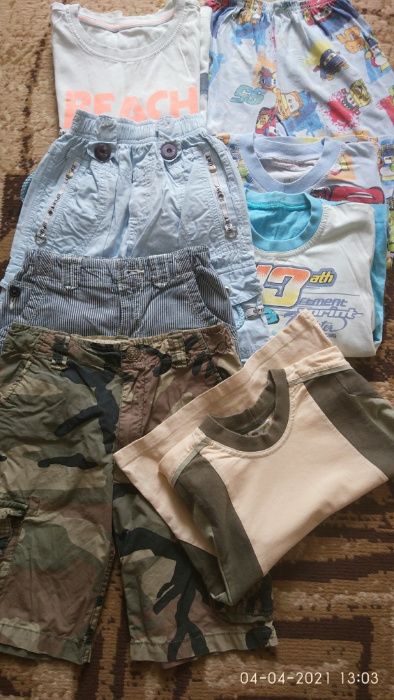 лот от дрешки за момче 3-5 год.