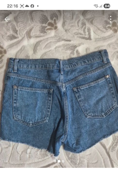 Pantaloni scurti blug Mango