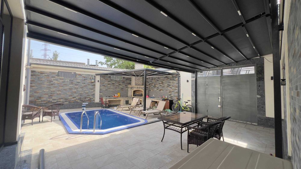 Моторизованная пергола Навес Навес Motorli pergola