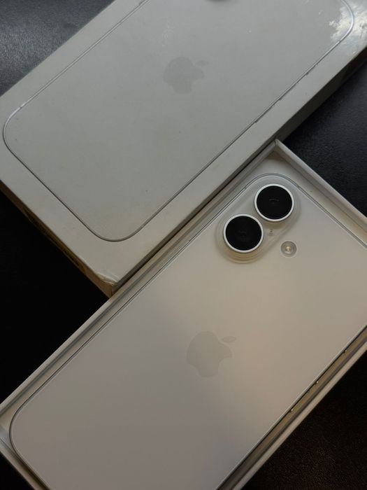 Iphone 16, 128гб, 100% акб, Kaspi 0-0-12
