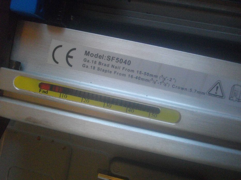 Нов Австрийски Пневматичен Такер  WORKZONE 15-50mm Комбиниран