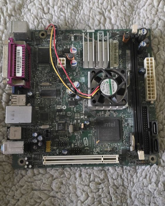 Rezervat PLACA Baza Intel D945GCLF2 mini pc Sata Pci Ide Procesor Intel