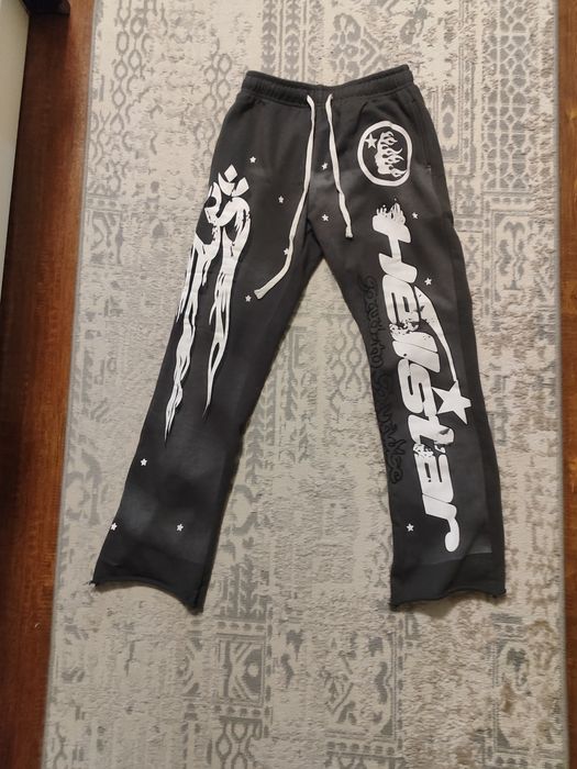 штаны Hellstar серого цвета