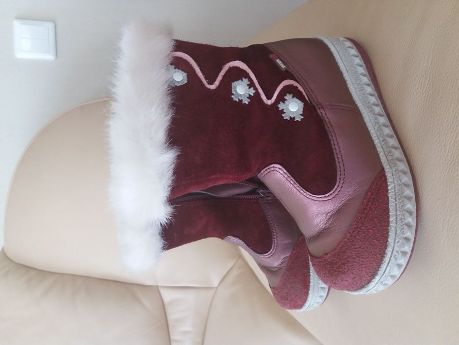 Сапожки зимние на девочку