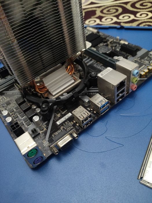 I3 9100F + H310M + Куллер