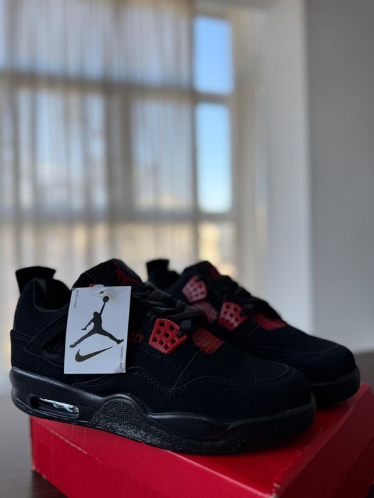 Jordan 4 Red Thunder Full Box