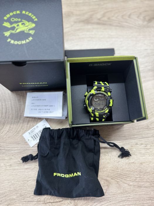G-shock GW-8200TPF Frogman