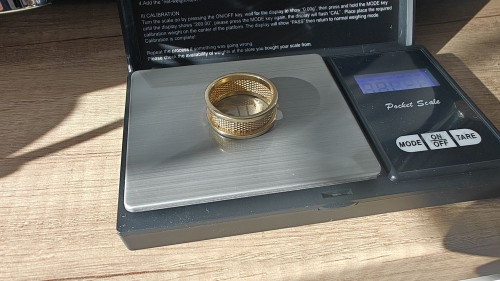 Inel stil verigheta Tiffany