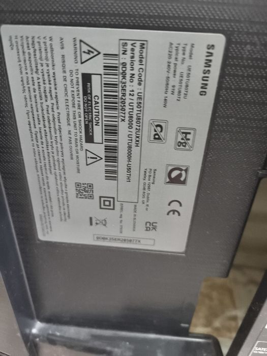 Vând piese tv Samsung  8