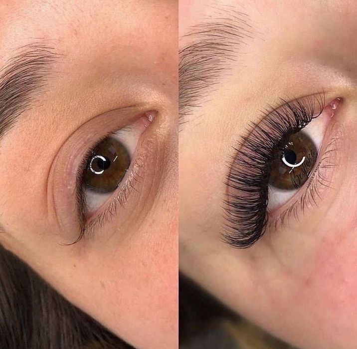 Наращивание ресниц всего 5000тг Акция!!!