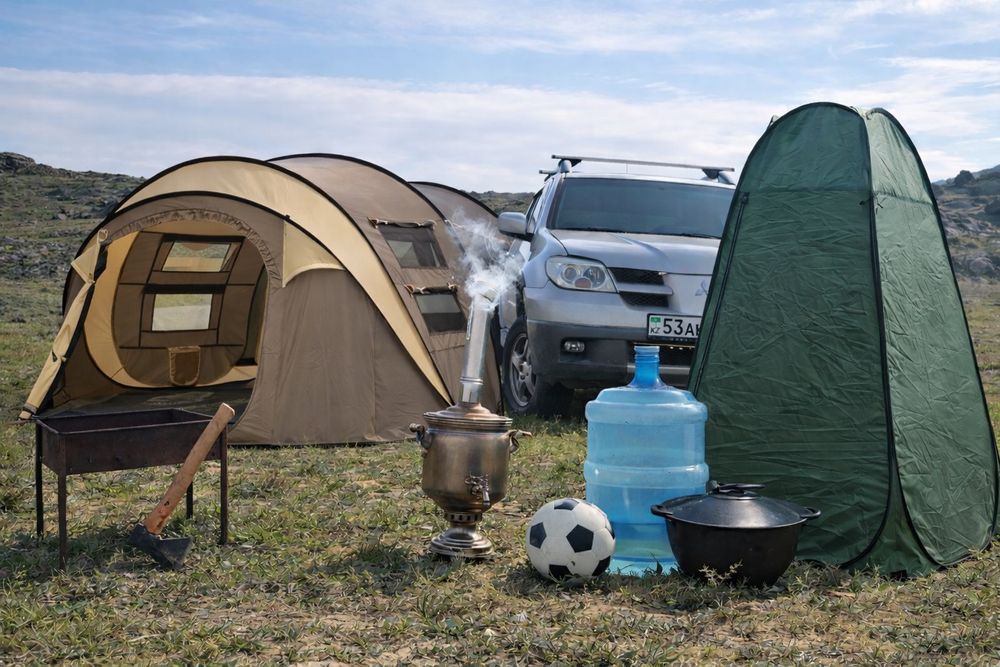 Аренда палатка,  самаурын, самовар. Автомобиль 

+1
Аренда автомобиля