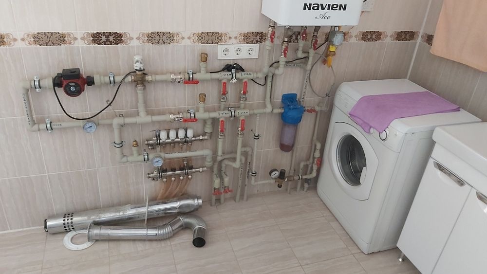 Газовые котлы установка