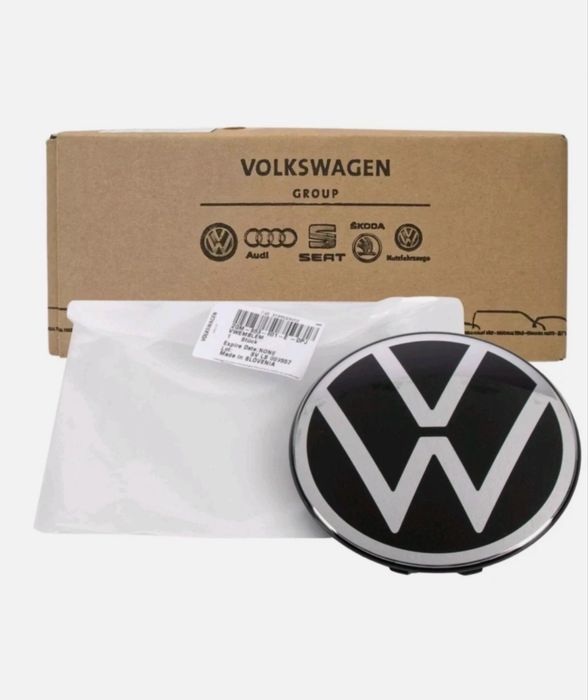 Emblema Radar Sigla Logo Radiator Vw Distronic ACC VW Polo T-Roc Touran 2018 2GM853601E 2GM.853.601.E