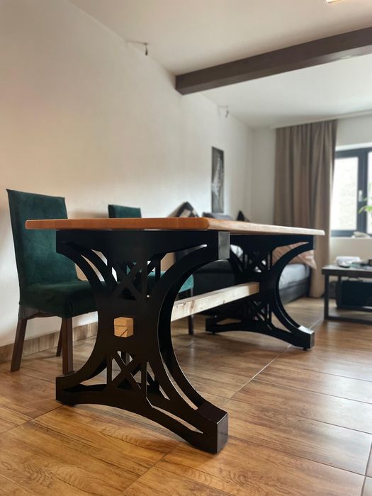 Picior pentru masa din otel stil viking
