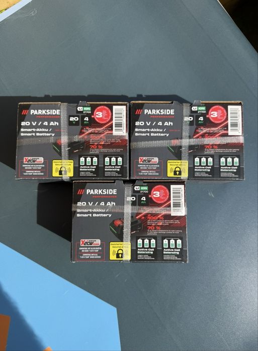 Acumulatori model nou 20v 4a smart Parkside Performance