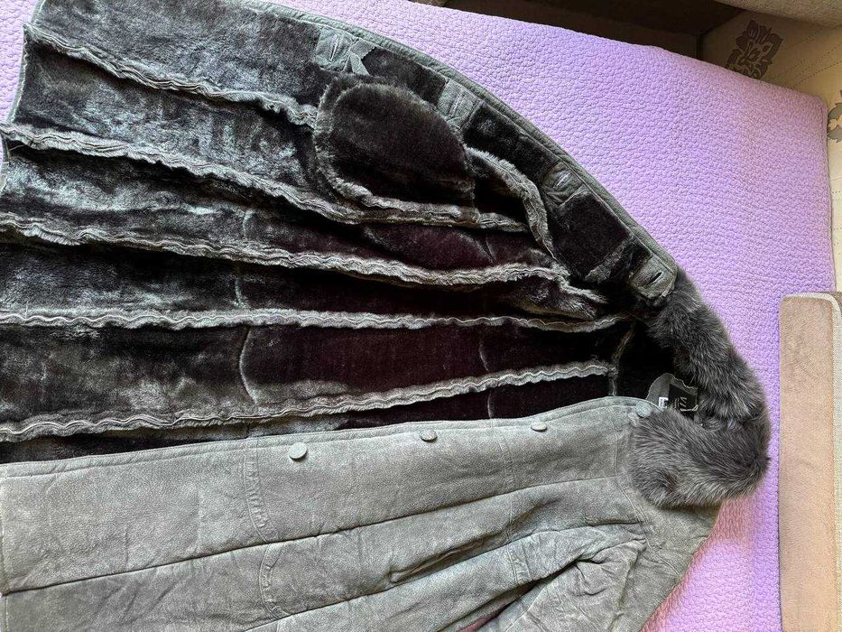 Пальто теплое б/у