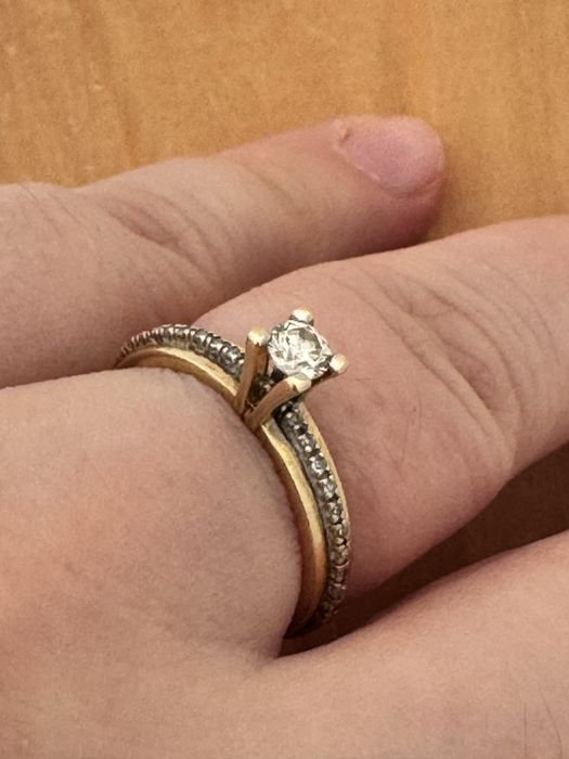 Золотое кольцо “Bvlgari” 750 проба