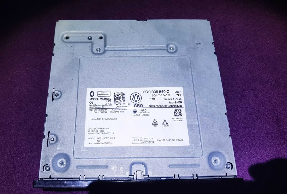 Vw медия 3Q0035840C 5G6919605A 5NA858071D