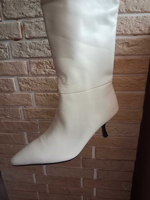 Сапоги женские экокожа