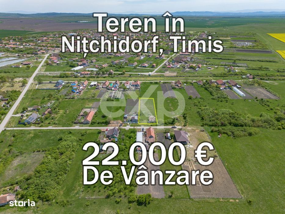 Teren de vanzare in Nitchidorf – 1.439 mp