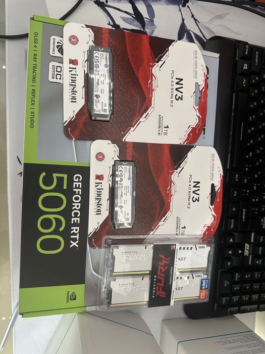 Ryzen 5 7500f продам и rtx 5060 8gb