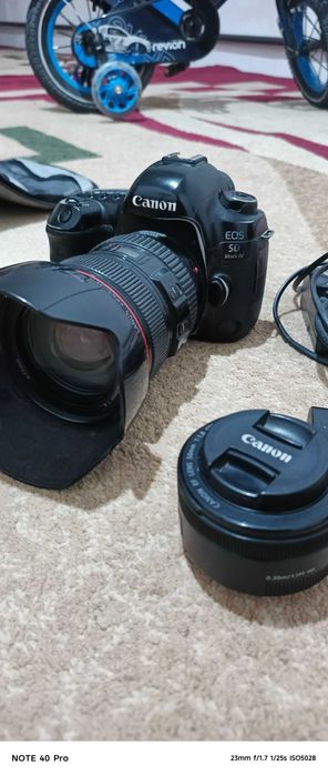 Canon 5 d mark 4 24-105 L canon 50 mm 1.8