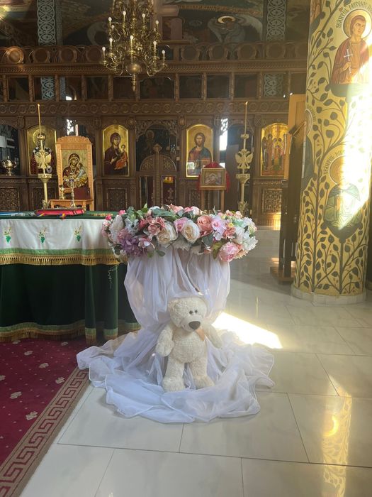 Set complet decorațiuni evenimente verde & mov – nuntă / botez