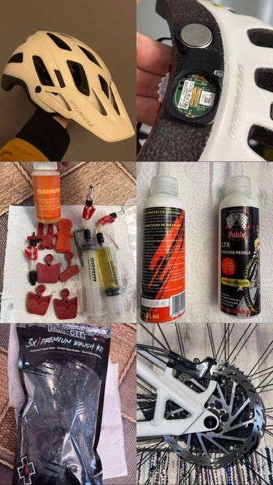 Canyon Stoic 3 M+Pedale Crankbrothers+Casca Specialized+Kit Sram+MucOf