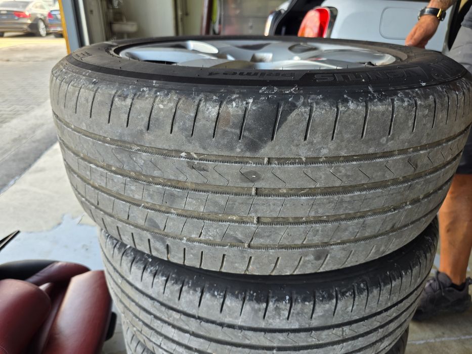 Гуми с Джанти за Audi A6,A7 235/55 R17 Hankook 2024 dot