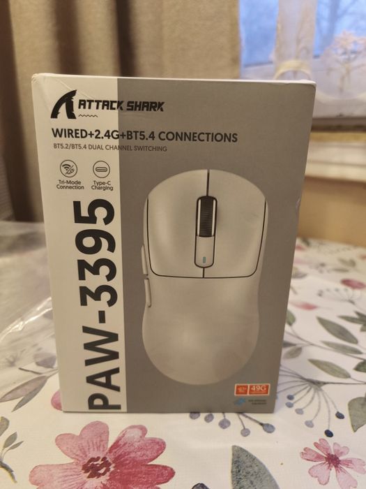 Безжична геймърска мишка ATTACK SHARK X3, Чисто Нова.