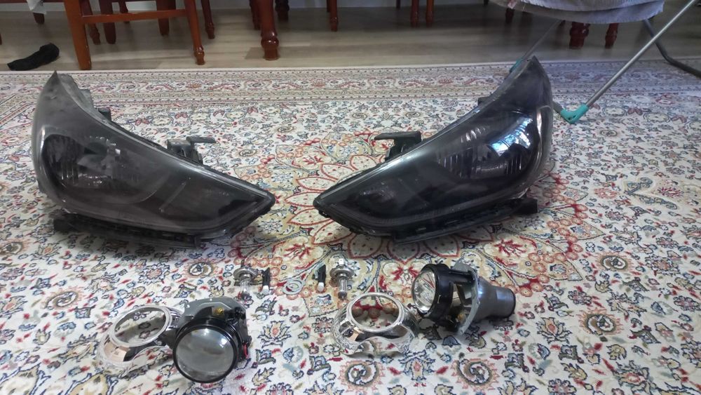 Фары передние на акцент 2019г оригинал