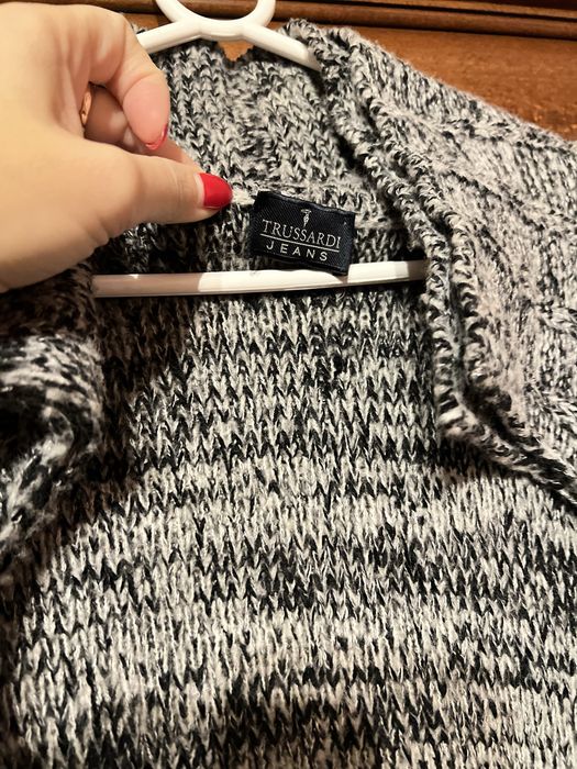 Trussardi Jeans, Cardigan lung