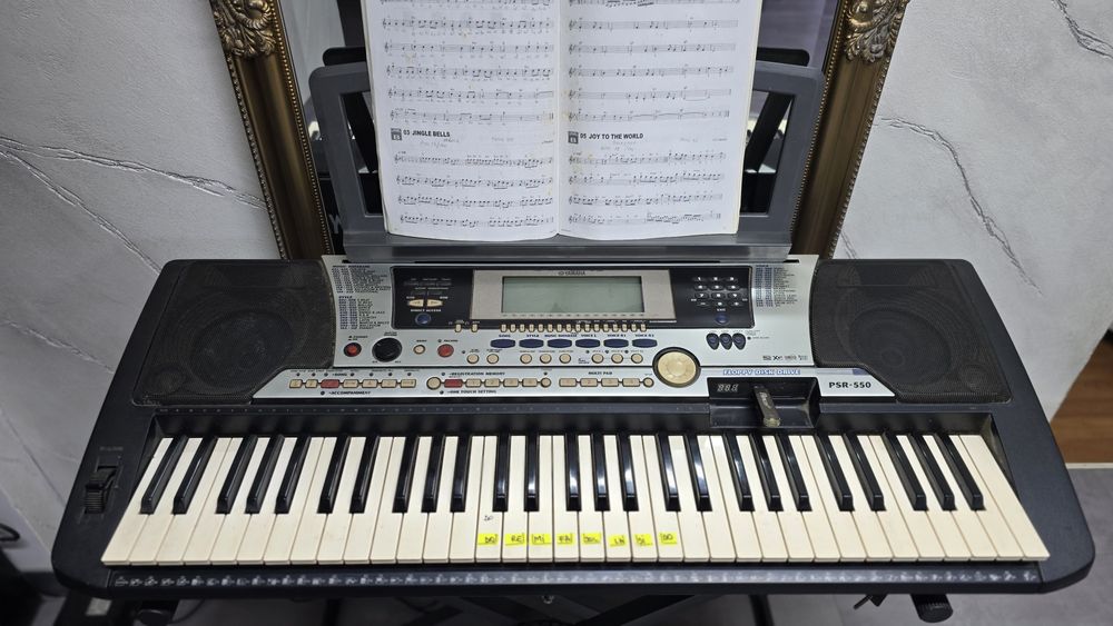 Orga Yamaha psr550 cu modulator usb