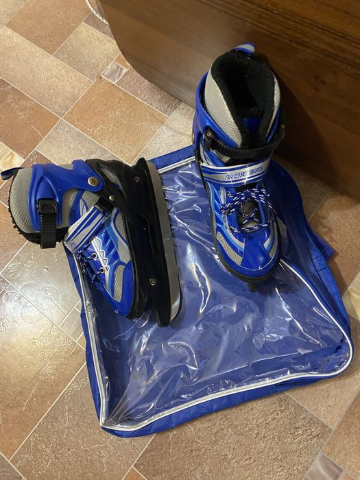 продам синие коньки