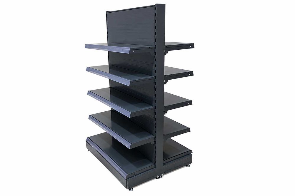 Островен стелаж 30х165х30,L100,B30/4х30