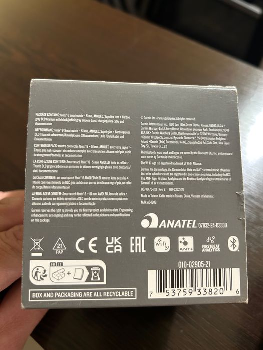 Часовник Garmin-нов