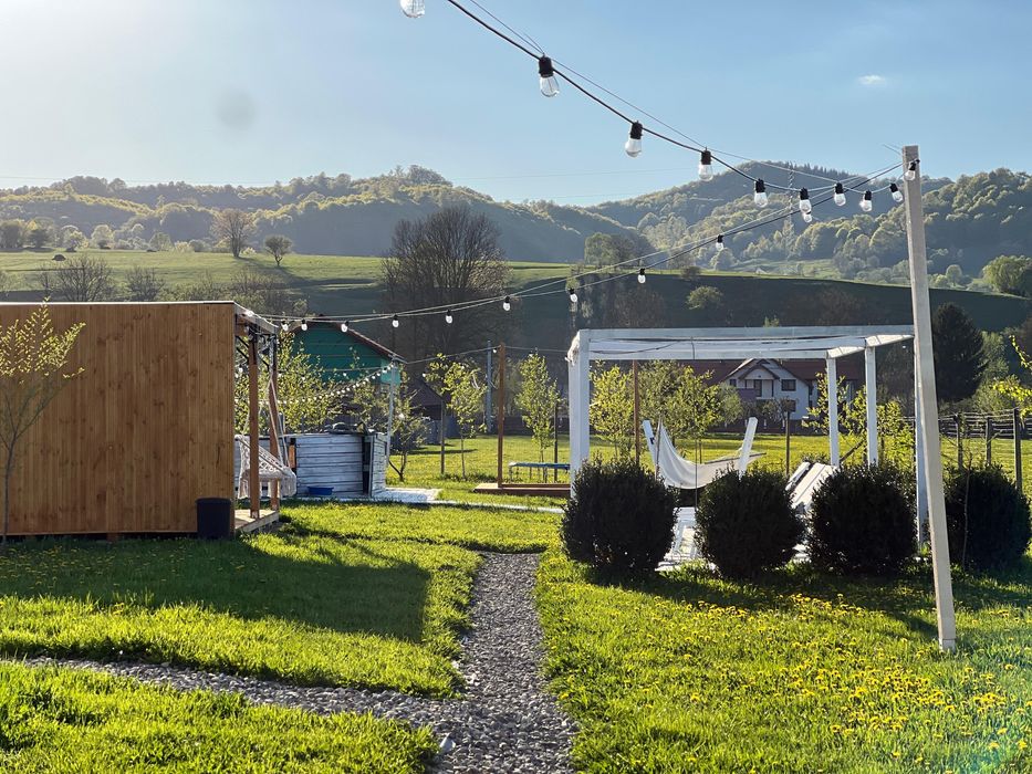 AFACERE LA CHEIE Complex Glamping Vama Buzaului-Brasov Bar/Cafenea